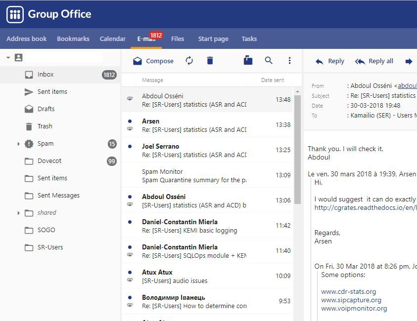 New webmail sneak preview